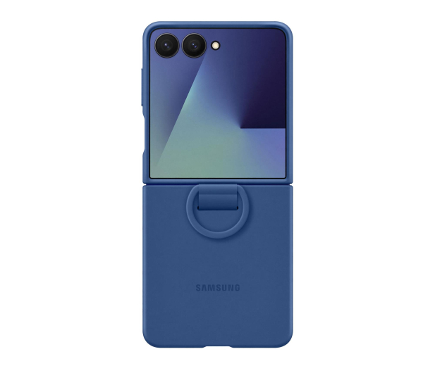 SAMSUNG Ring Case Silicone do Galaxy Z Flip7 blue - 1346818 - zdjęcie